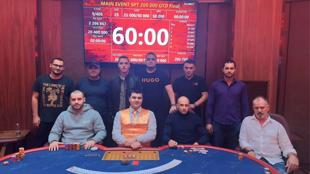 Darko Svesko crowned champion of Smart Poker Tour #14