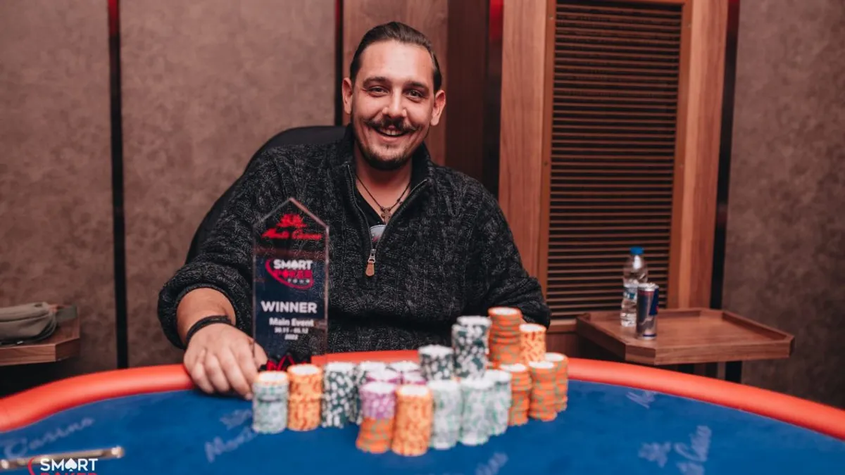 Dimitrios Liappis спечели 67,000лв. от главното събитие на Smart Poker Tour #4