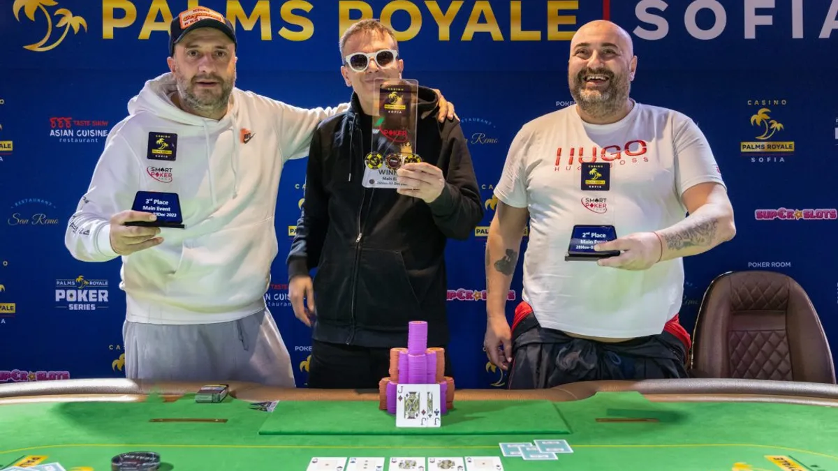 Велимир Савов е големият победител на Smart Poker Tour #10